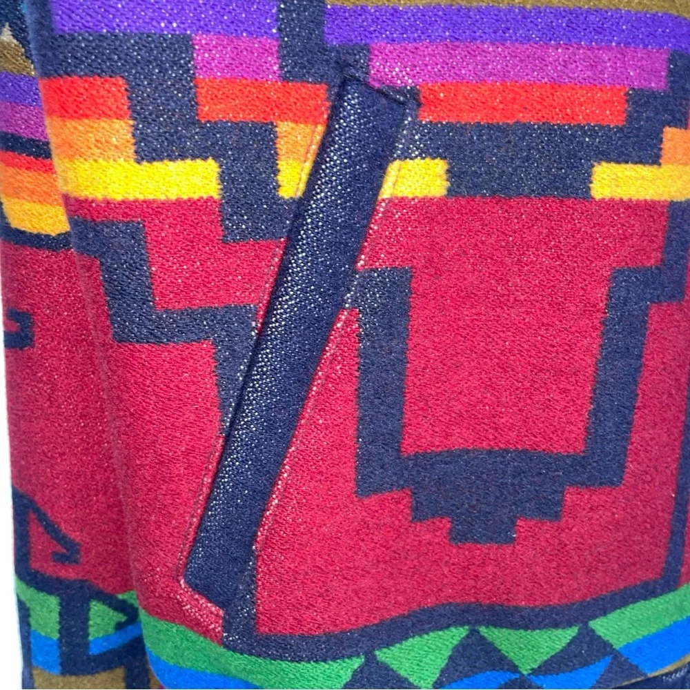 Pendleton Multicolor Geometric Bomber Jacket - Picture 9 of 14